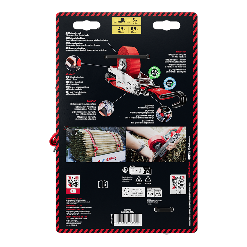 RETRACTABLE 2000KG 5M